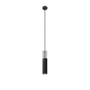 Industrial design black concrete pendant light – Orphéla model