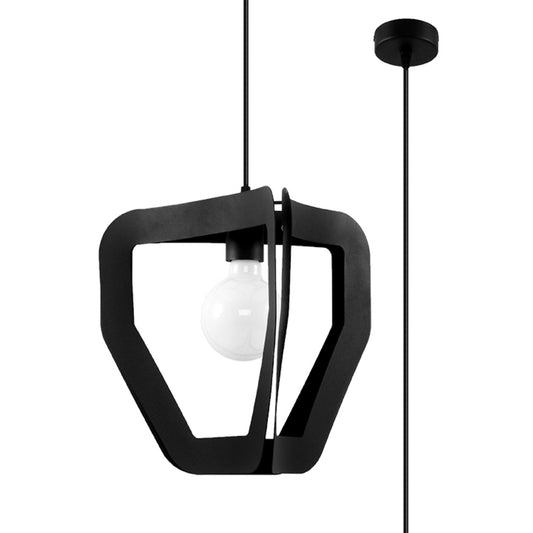 Hanglamp zwart minimalistische in staal β ModΓ¨le Asterion
