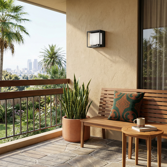 Luminaire d'extérieur Célestron vue ambiance | Luxarmonie