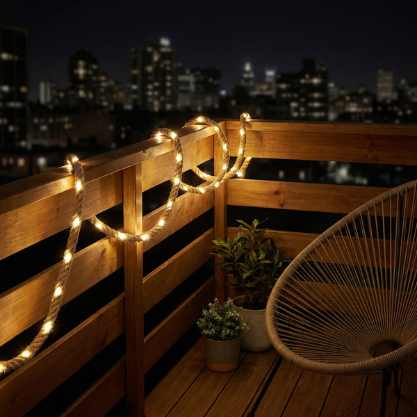 Guirlande Lumineuse Rustique et Élégante – Enchantelle