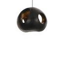 Designer pendant light with dimmer and elegant finishes – Lueur Obsidienne