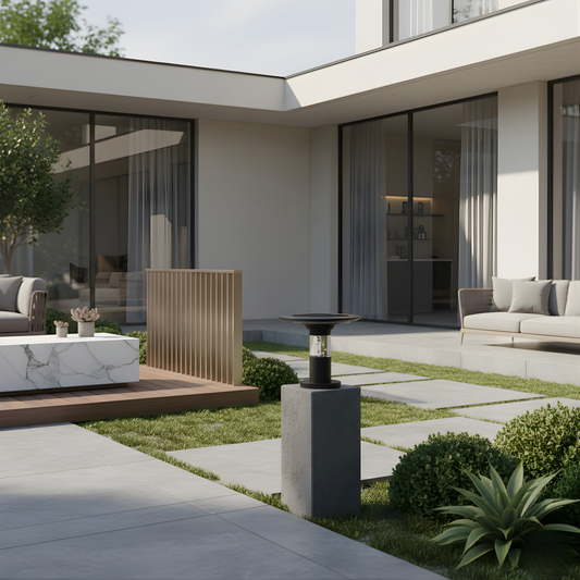 Zonne-energie buitenlantaarn in waterdicht aluminium – Solastiche