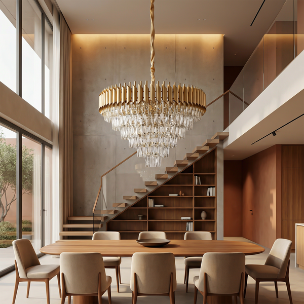 Ceiling Light Orchidée Ambiance View | Luxarmonie