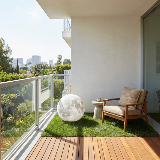 Decoratieve buitenzonnelamp in waterdicht ABS – Mirelvios