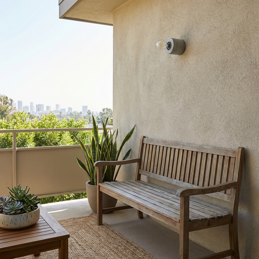 Applique murale béton gris minimaliste – Modèle Nerasio