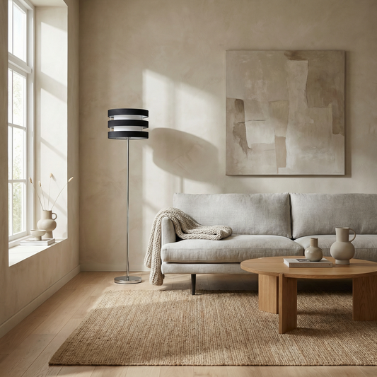Moderne vloerlamp met matte afwerking in tijdloos design – Astoria