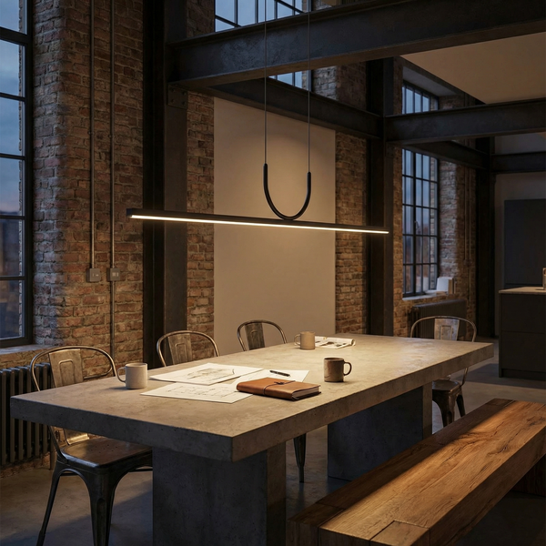 Suspension Design Contemporain Finition Noire – Nera