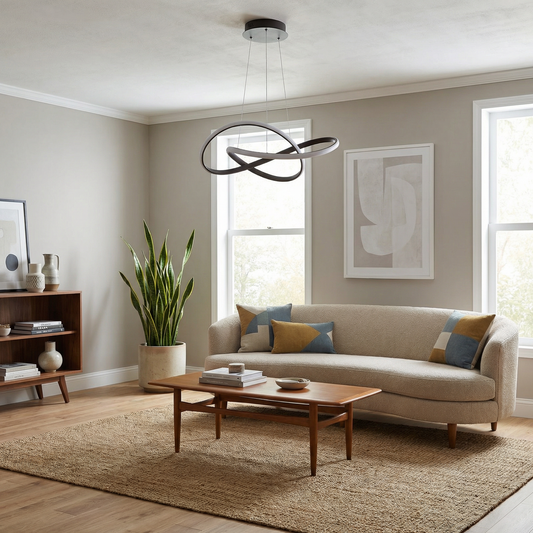 Suspension Exhibition vue ambiance | Luxarmonie