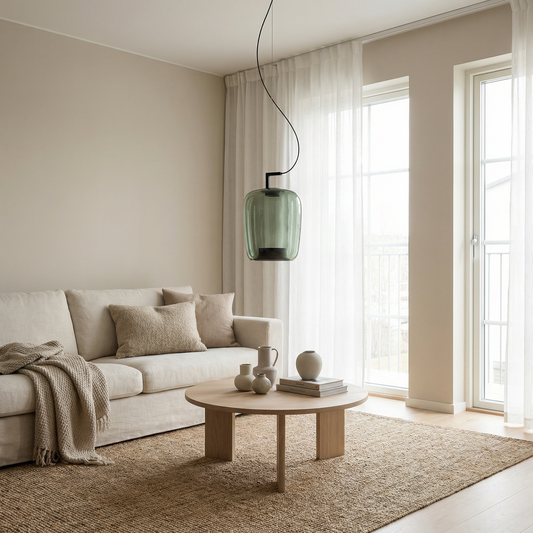 Suspension Verre Pierre Art Déco – Zeldigno