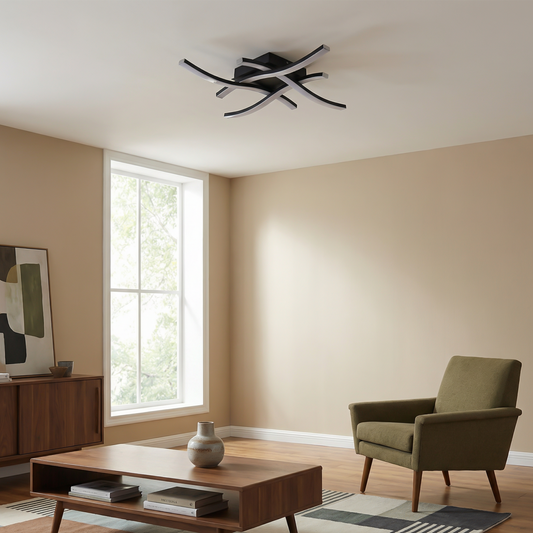 Plafondlamp elegante afwerking en duurzame robuustheid voor uw huis – Zylo