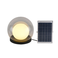 Lampe d'extérieur design en acier inoxydable noir – Novalume
