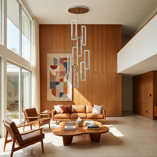 Modern crystal chandelier for living room β Crista