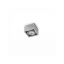 Minimalist gray concrete ceiling light – Arkanor