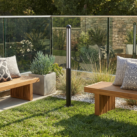 Lampadaire extérieur en aluminium LED étanche – Arcluminis