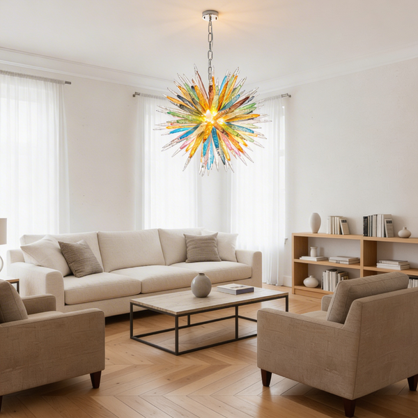 Chandelier Aurorice detail view | Luxarmonie