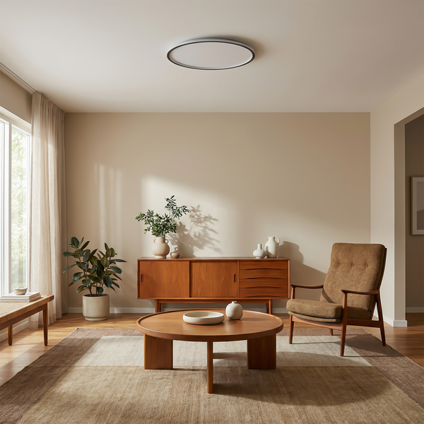 Plafonnier Élégant Sobre et Technologie LED – Moderne