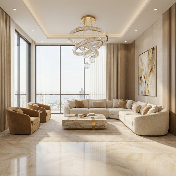 Chandelier Cristarion Ambient View | Luxarmonie