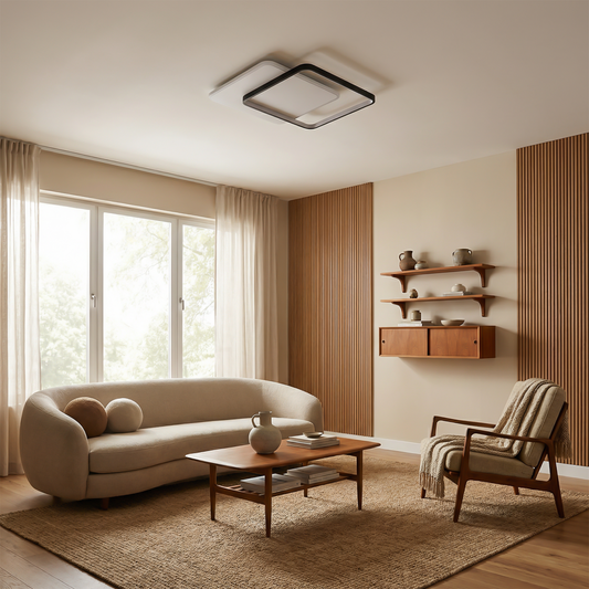 LED dimmable plafondlamp modern vorstdesign – Ulya