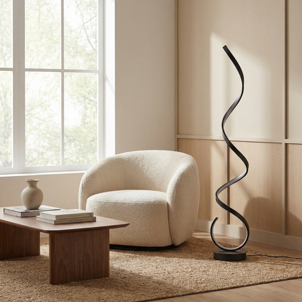 Twysta Floor Lamp Ambiance View | Luxarmonie