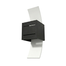 Modern black wall lamp living room – Orphéon model