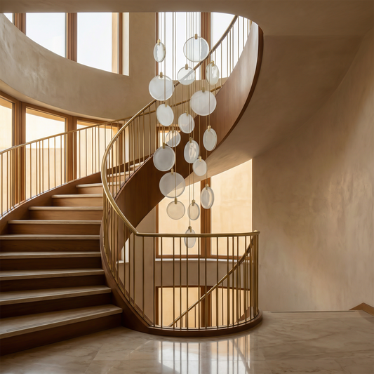 Moderne LED Hanglamp in Acryl voor Woonkamer – Thaliona