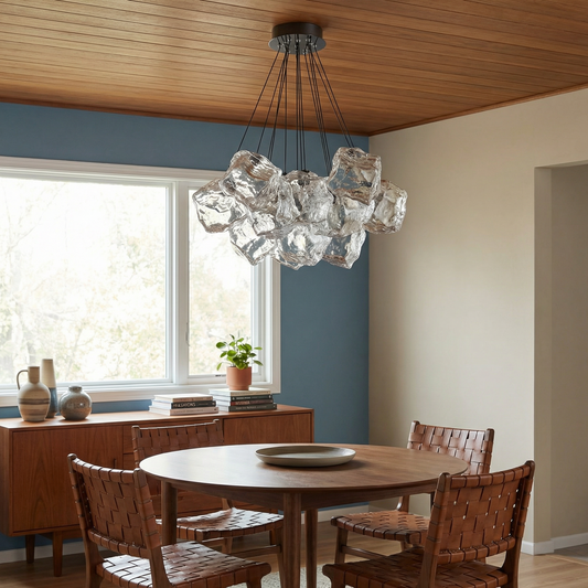 Lustre Design Finition Satinée & Diffusion Apaisante – Lucerna