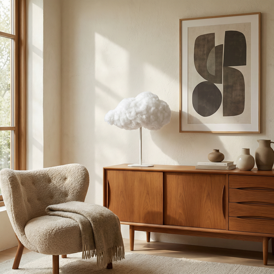 Lampe de Nuit Nuage Design Posée & Apaisante – Cocoon Light