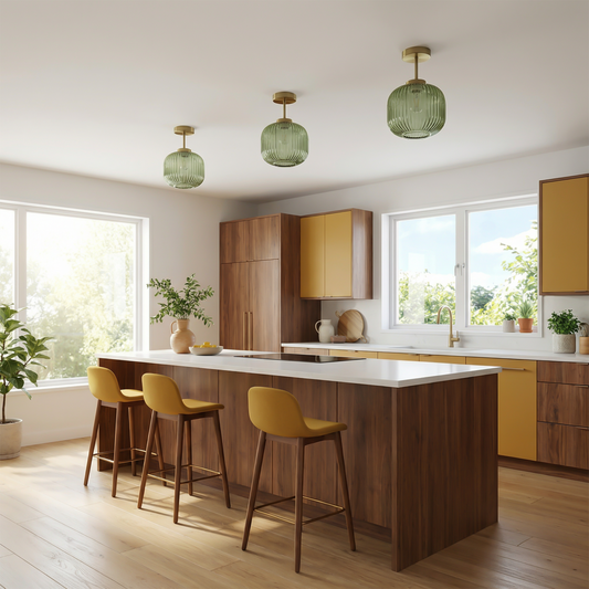 Plafonnier Crescianea vue ambiance | Luxarmonie