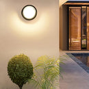 Minimalist black LED wall and ceiling light – Ciralux