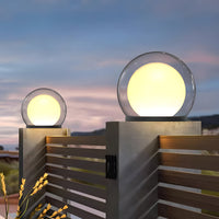 Lampe d'extérieur design en acier inoxydable noir – Novalume