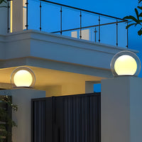 Lampe d'extérieur design en acier inoxydable noir – Novalume