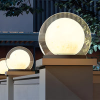 Lampe d'extérieur design en acier inoxydable noir – Novalume