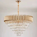 Hochwertige Hängelampe mit funkelnden Kristallen & majestätischem Glanz – Orchidee