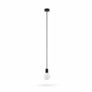 Minimalist black pendant light for living room – Model Edréon