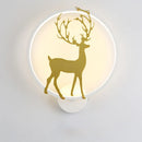 Schicke Wandleuchte im natürlichen Stil – Elantia