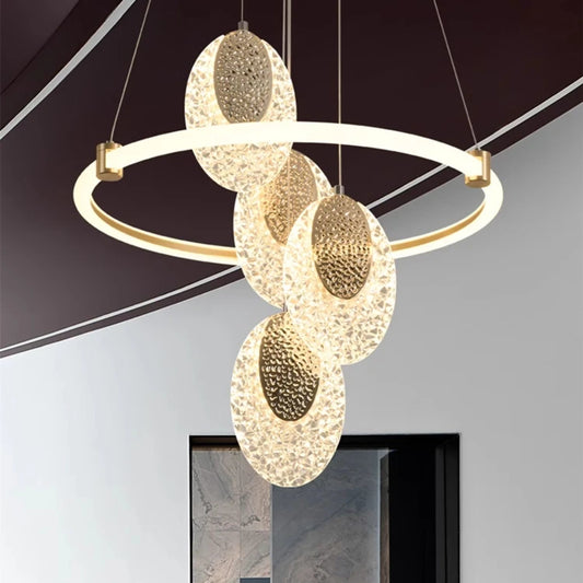 Lampe de Table Style Contemporain Forme Anneau –Arcéa