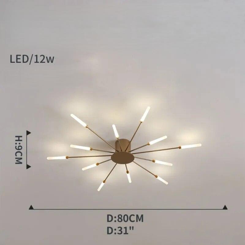 LED-Deckenleuchte Neutral Dynamische Atmosphäre – Sparkles