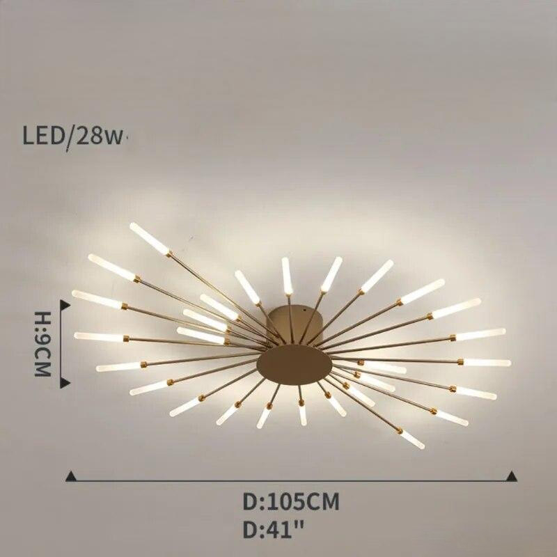LED-Deckenleuchte Neutral Dynamische Atmosphäre – Sparkles