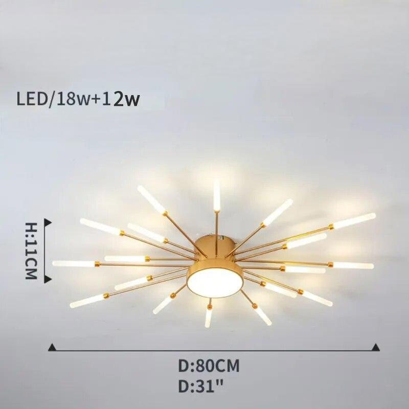LED-Deckenleuchte Neutral Dynamische Atmosphäre – Sparkles