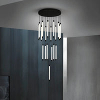 Lustre Escalier en Cuivre pour Villas et Hôtels – Célestine