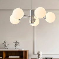 Lustre Nordique Moderne en Fer pour Salon – Ziraldion