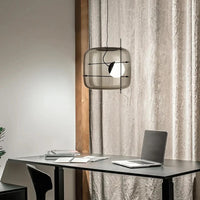 Suspension en verre fumé pour chambre et salon – Silmarise