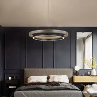 Lustre moderne minimaliste en fer pour salle à manger – Cironde