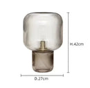 Minimalist Glass Table Lamp for Bedroom – Armoniqui