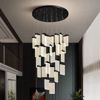 Lustre moderne en cristal pour salon – Cristarion