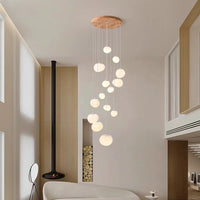 Lustre moderne en alliage pour salons et escaliers – Orialys