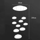 Modern Dimmable Pendant Lamp for Bedroom and Living Room – Celescaire