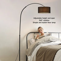 Lampe sur pied contemporaine réglable pour salon et chambre – Verilum