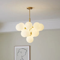 Lustre moderne en verre pour salon – Arionelle