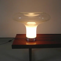 Lampe de Table en Verre Style Art Déco – Célestine